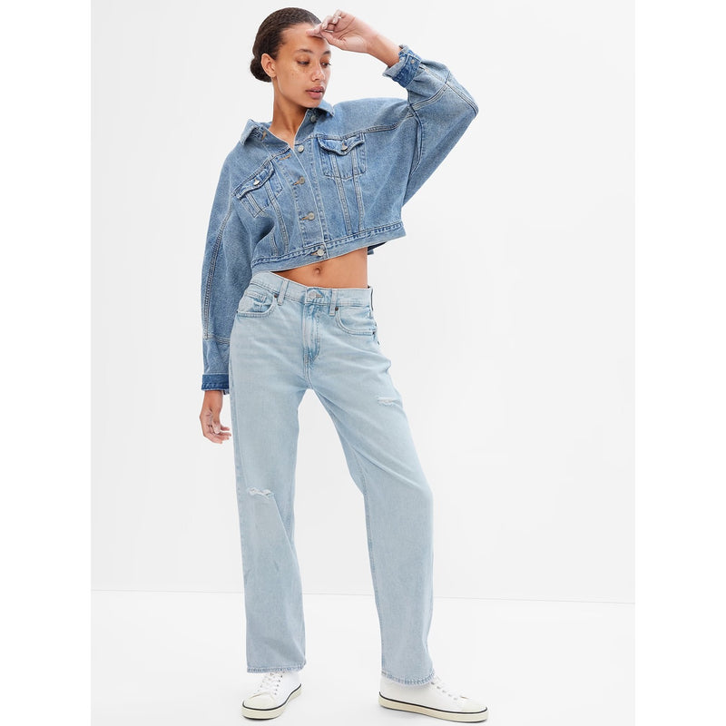 GP High Rise Loose Fit Jeans | Montivo Pakistan