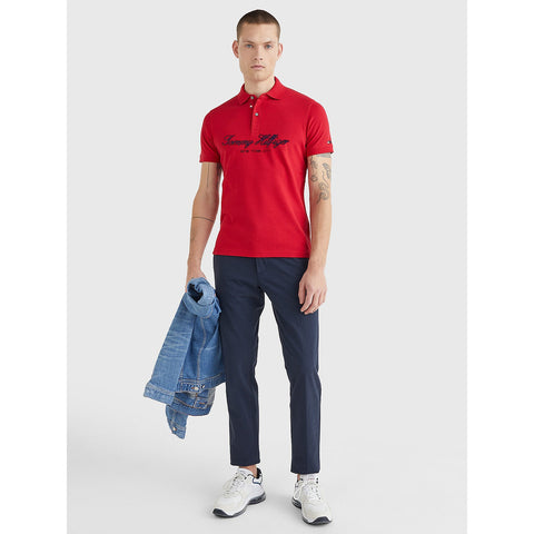 TH Red Text Polo Shirt | Montivo Pakistan