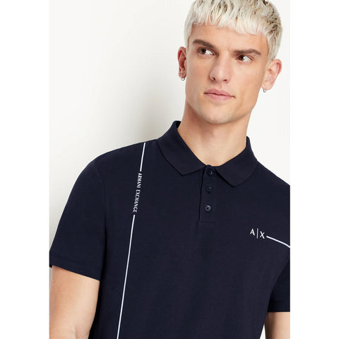 AX Navy Cotton Polo Shirt | Montivo Pakistan