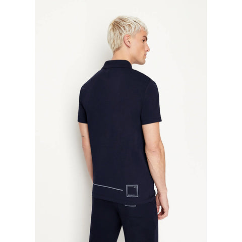 AX Navy Cotton Polo Shirt | Montivo Pakistan