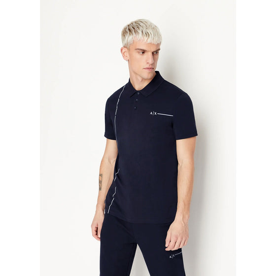 AX Navy Cotton Polo Shirt | Montivo Pakistan