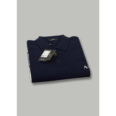 AX Navy Cotton Polo Shirt | Montivo Pakistan