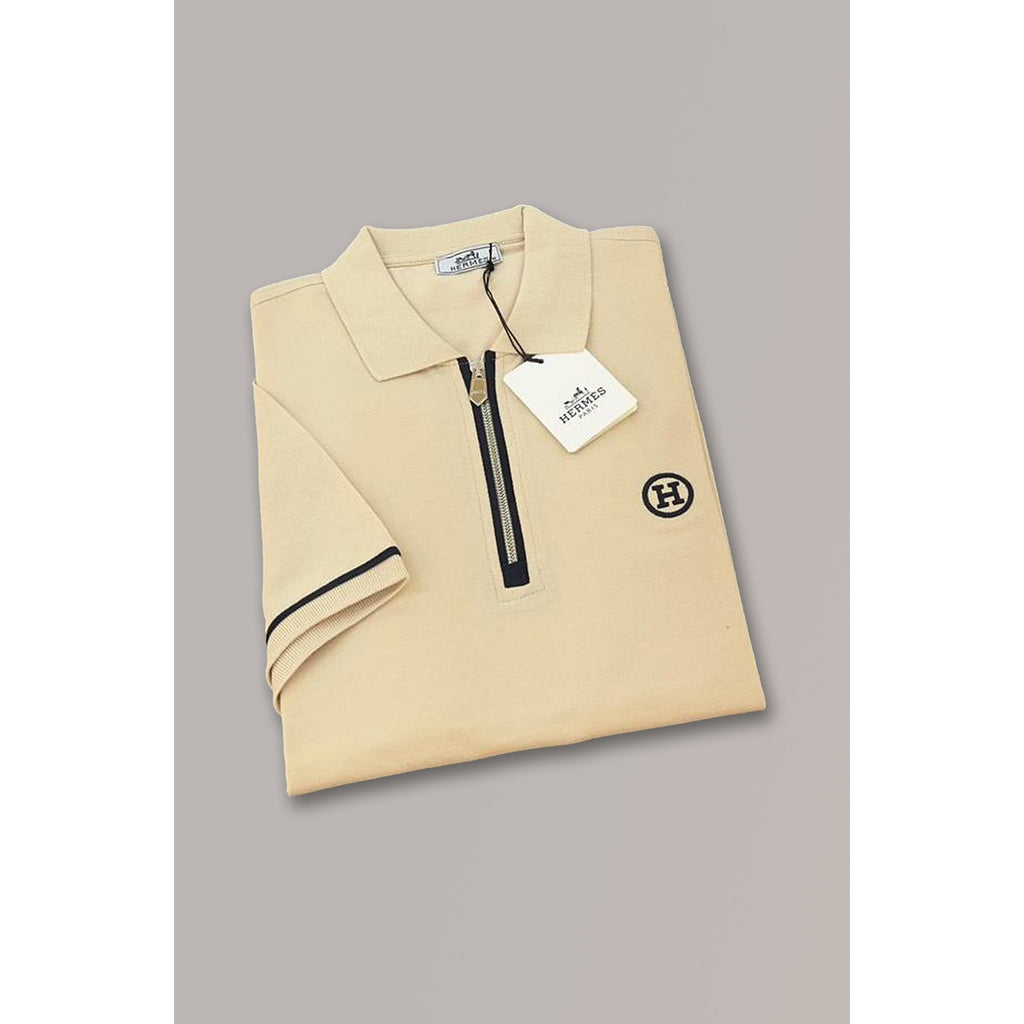 HMS Beige Pique Polo | Montivo Pakistan