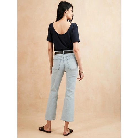 BR Curvy Cropped Bootcut Jean | Montivo Pakistan