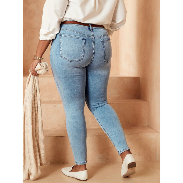BR High Rise Ripped Skinny Jeans | Montivo Pakistan