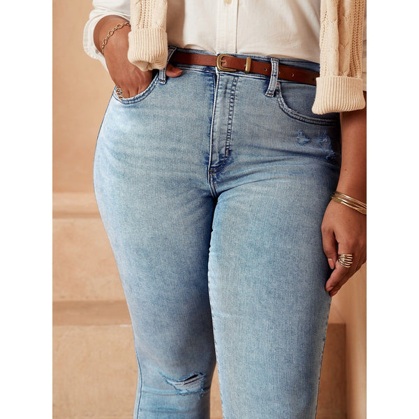 BR High Rise Ripped Skinny Jeans | Montivo Pakistan