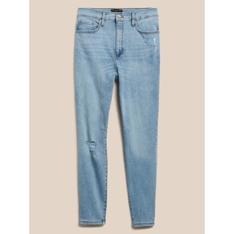 BR High Rise Ripped Skinny Jeans | Montivo Pakistan