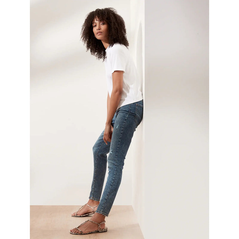 BR Mid Rise Distressed Jeans | Montivo Pakistan