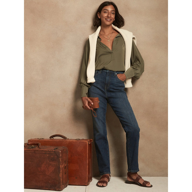 BR High Rise Slim Jeans | Montivo Pakistan