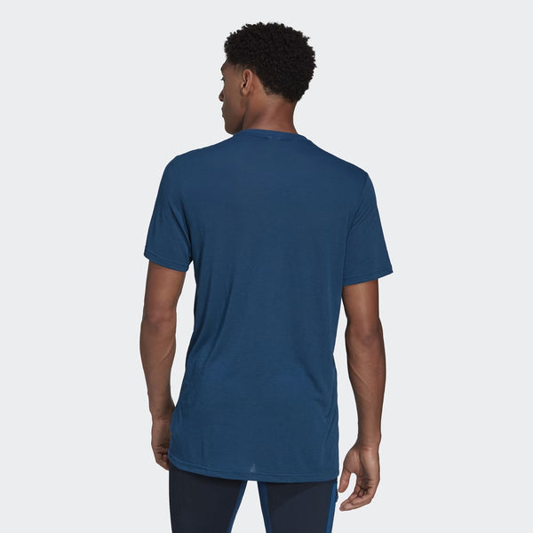 ADS Teal Blue Aeroready Dri Fit Tshirt | Montivo Pakistan