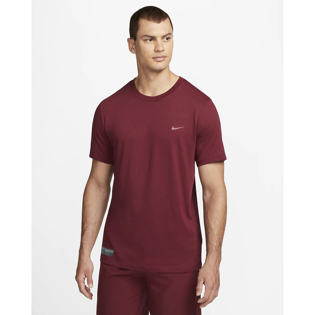 NKE Burgundy Dri Fit Tshirt Montivo