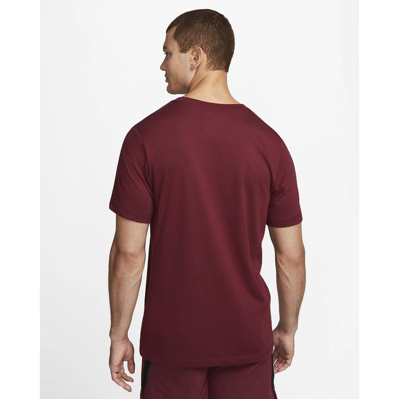 NKE Burgundy Dri Fit Tshirt | Montivo Pakistan