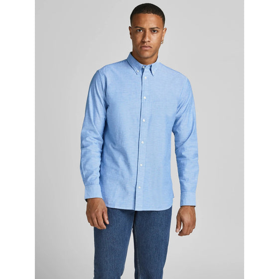 JJ Royal Blue Slim Fit Shirt | Montivo Pakistan