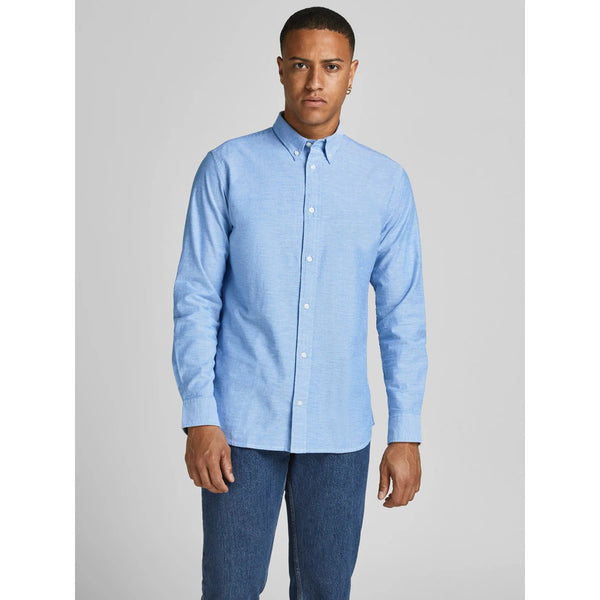 JJ Royal Blue Slim Fit Shirt | Montivo Pakistan