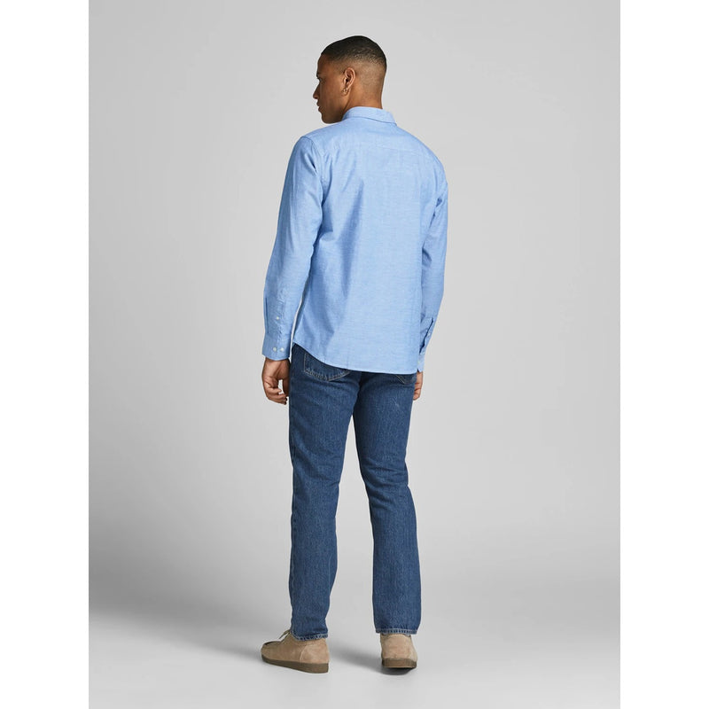 JJ Royal Blue Slim Fit Shirt | Montivo Pakistan