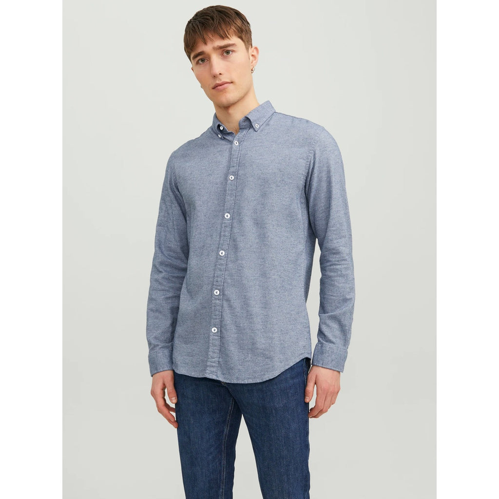 JJ Faded Denim Slim Fit Shirt | Montivo Pakistan