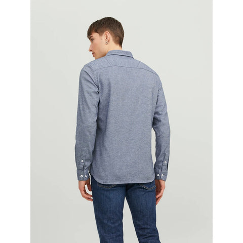 JJ Faded Denim Slim Fit Shirt | Montivo Pakistan