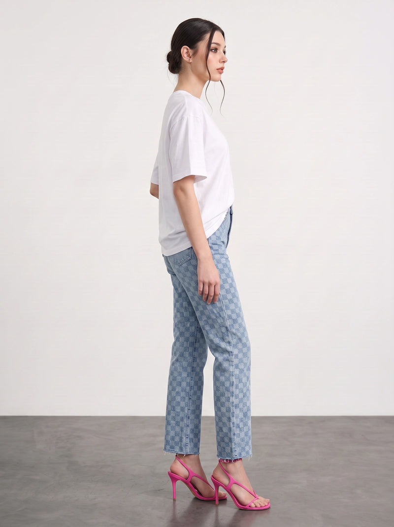 LF Slim Printed Jeans