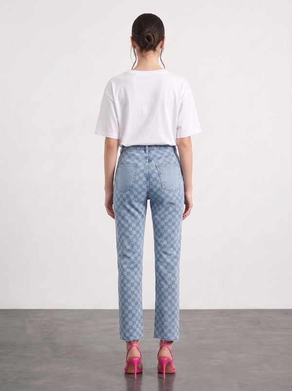 LF Slim Printed Jeans | Montivo Pakistan