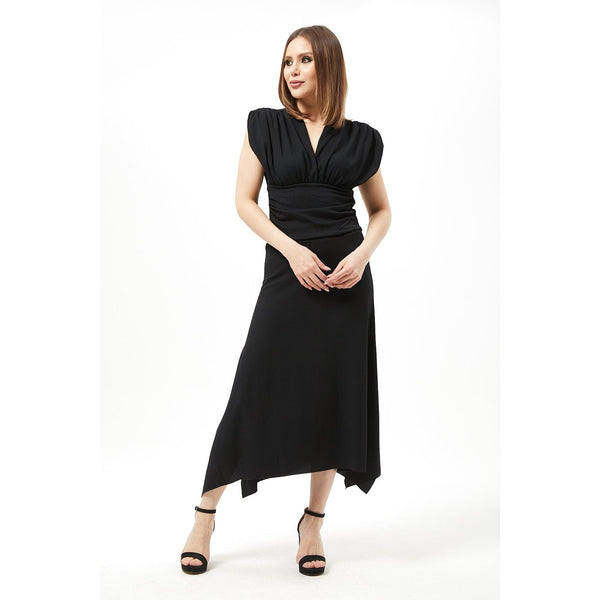 Black Double Breasted Top | Montivo Pakistan