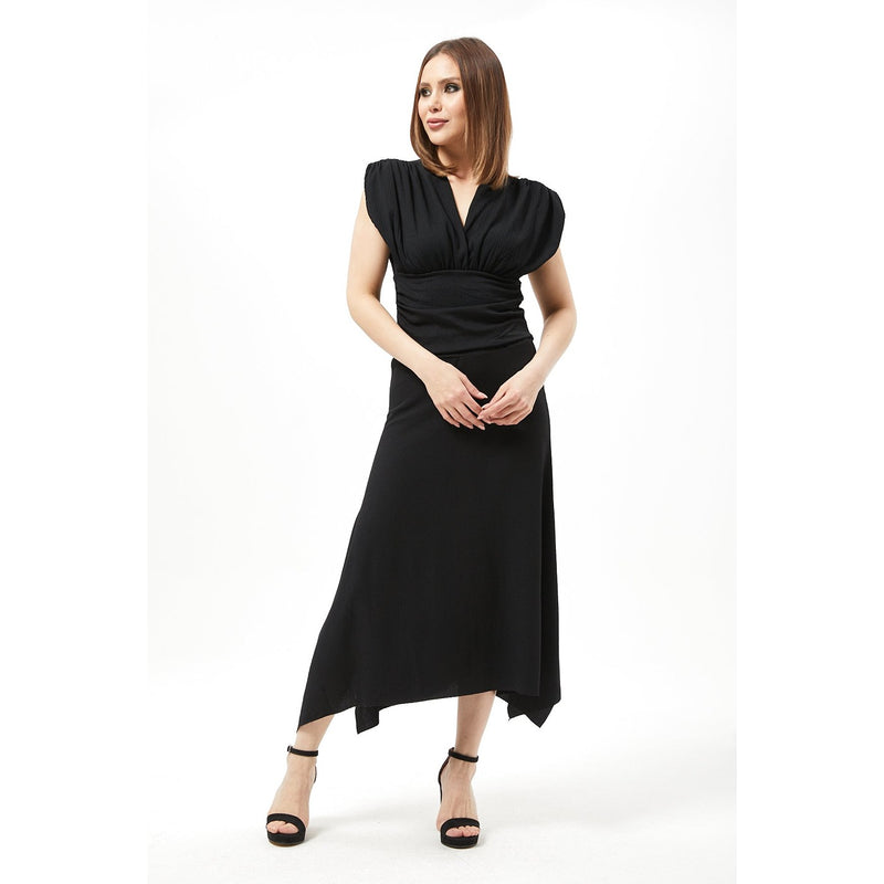 Black Double Breasted Top | Montivo Pakistan