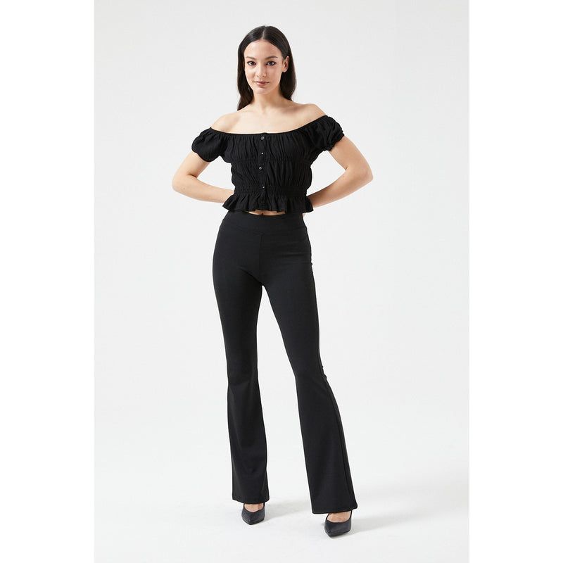 Black Off-Shoulder Top | Montivo Pakistan