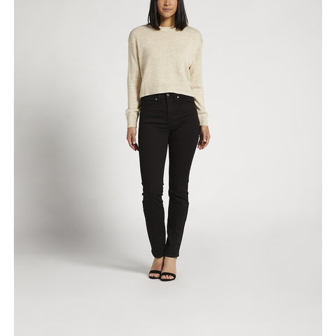 SJ Black Slim Straight Jeans | Montivo Pakistan