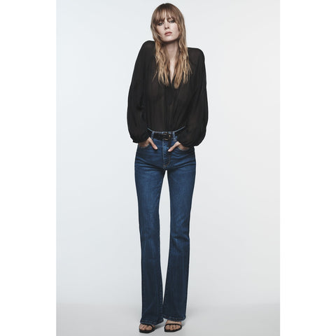 ZR Blue Skinny Flare Jeans | Montivo Pakistan