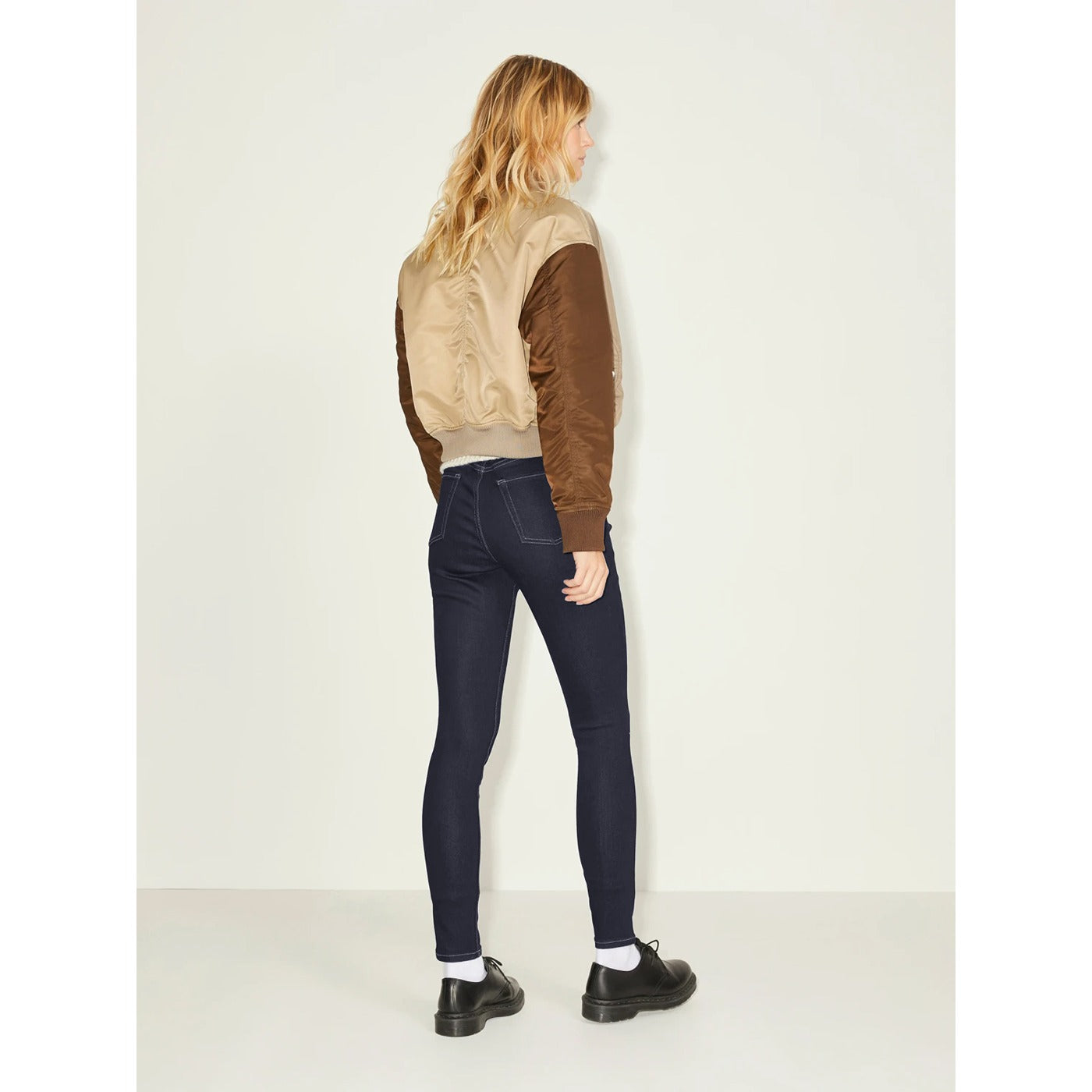 Dark Rinse High Waist Skinny Jeans | Montivo Pakistan