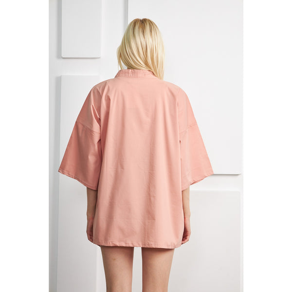 Pink Kimono Shawl Jacket | Montivo Pakistan