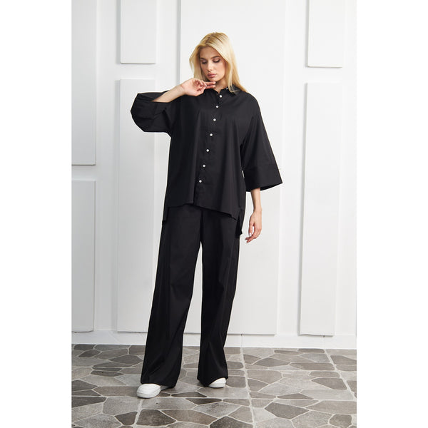 Black Solid Matching Set | Montivo Pakistan