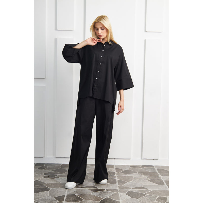 Black Solid Matching Set | Montivo Pakistan