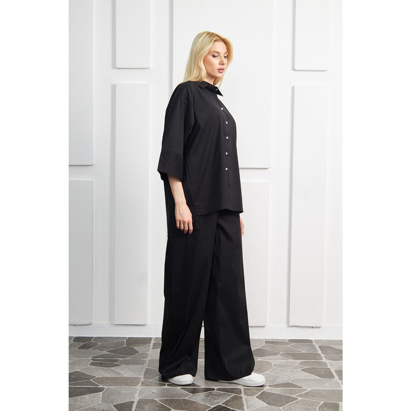 Black Solid Matching Set | Montivo Pakistan