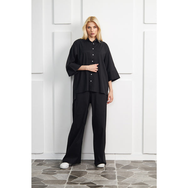 Black Solid Matching Set | Montivo Pakistan