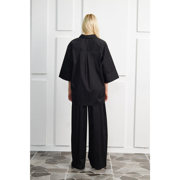 Black Solid Matching Set | Montivo Pakistan