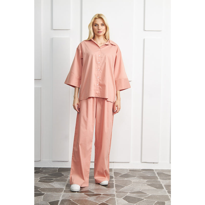 Pink Solid Matching Set | Montivo Pakistan