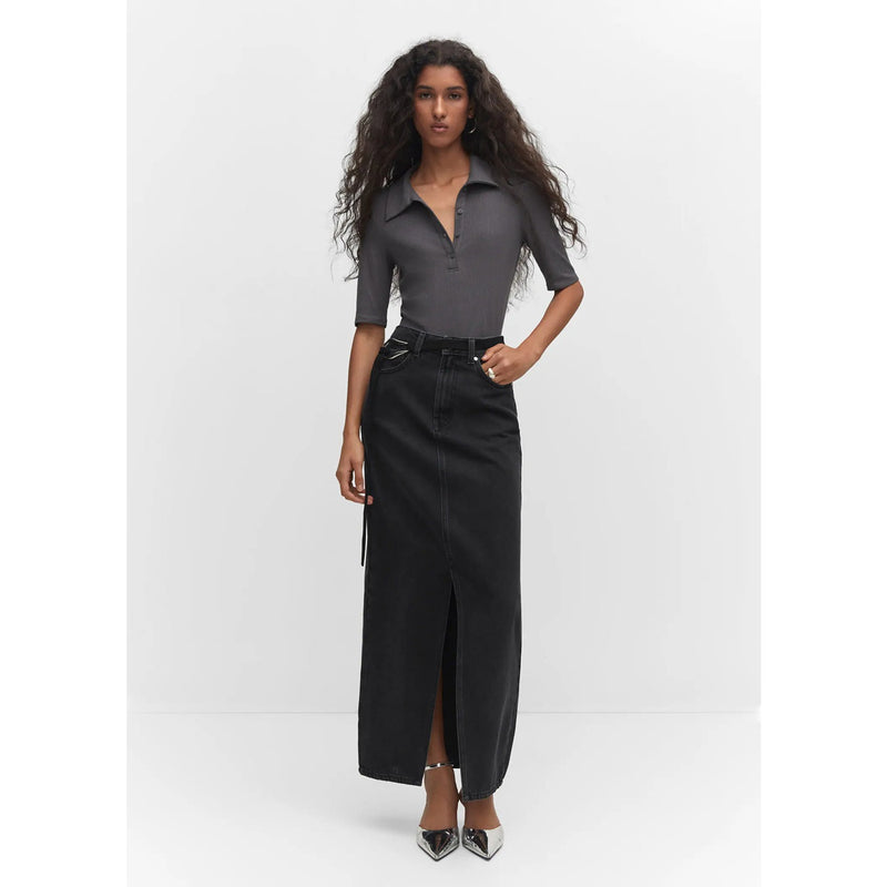 MNG Aida Black Skirt | Montivo Pakistan