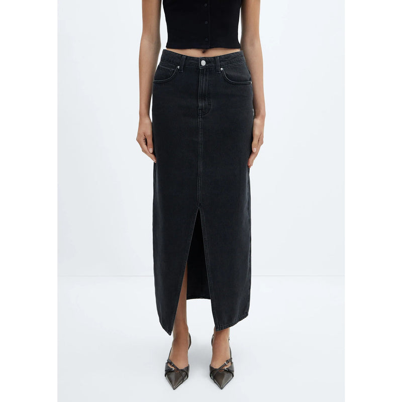 MNG Aida Black Skirt | Montivo Pakistan