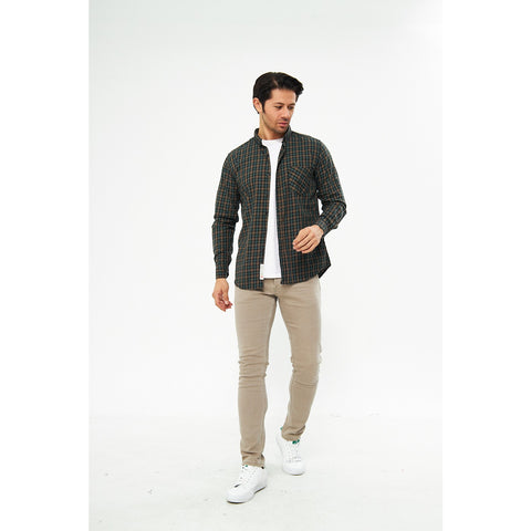 Green Check Casual Shirt | Montivo Pakistan