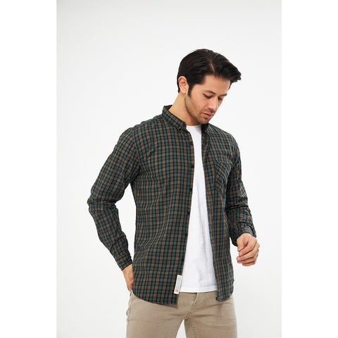 Green Check Casual Shirt | Montivo Pakistan