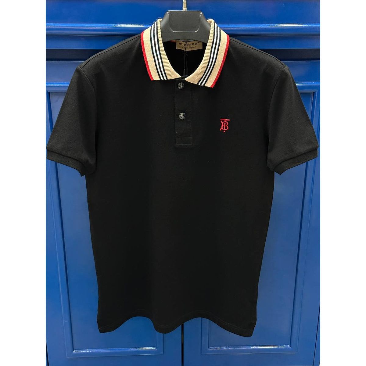 BRBRY Black Collar Detailing Polo | Montivo Pakistan