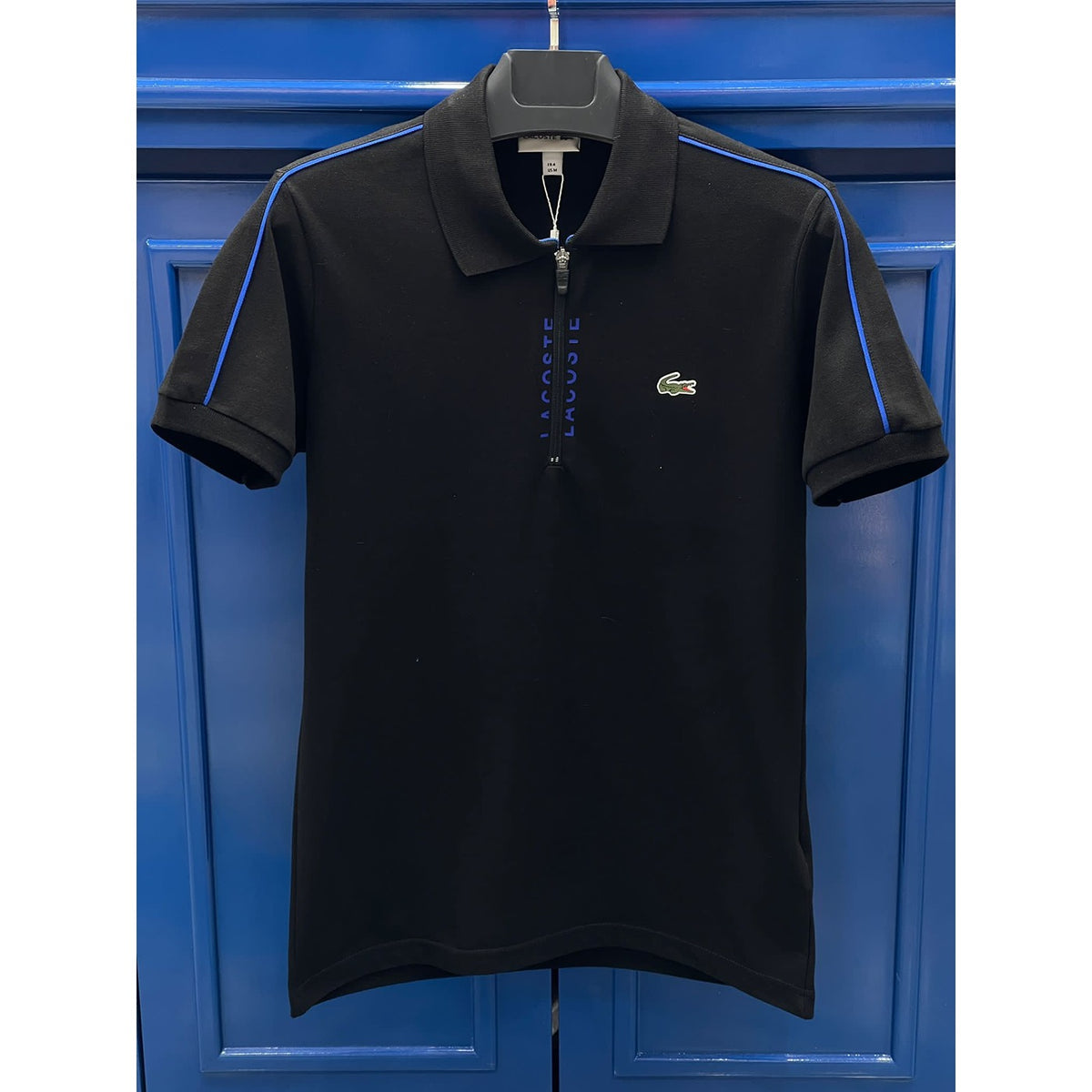 LCSTE Black Polo With Stripe | Montivo Pakistan