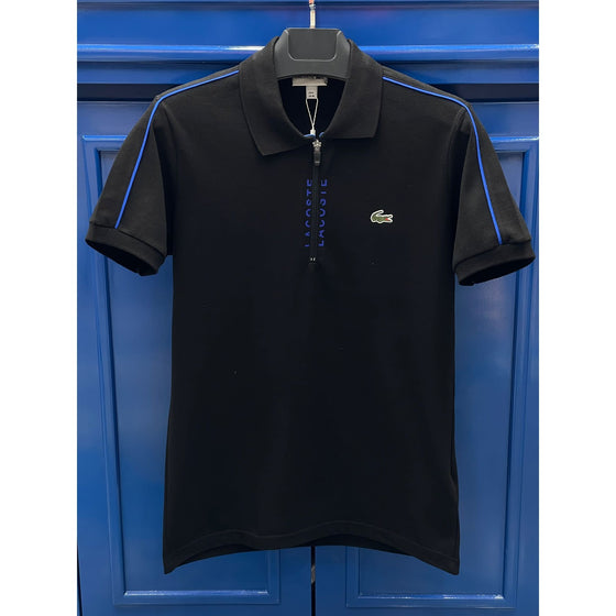 LCSTE Black Polo With Stripe | Montivo Pakistan