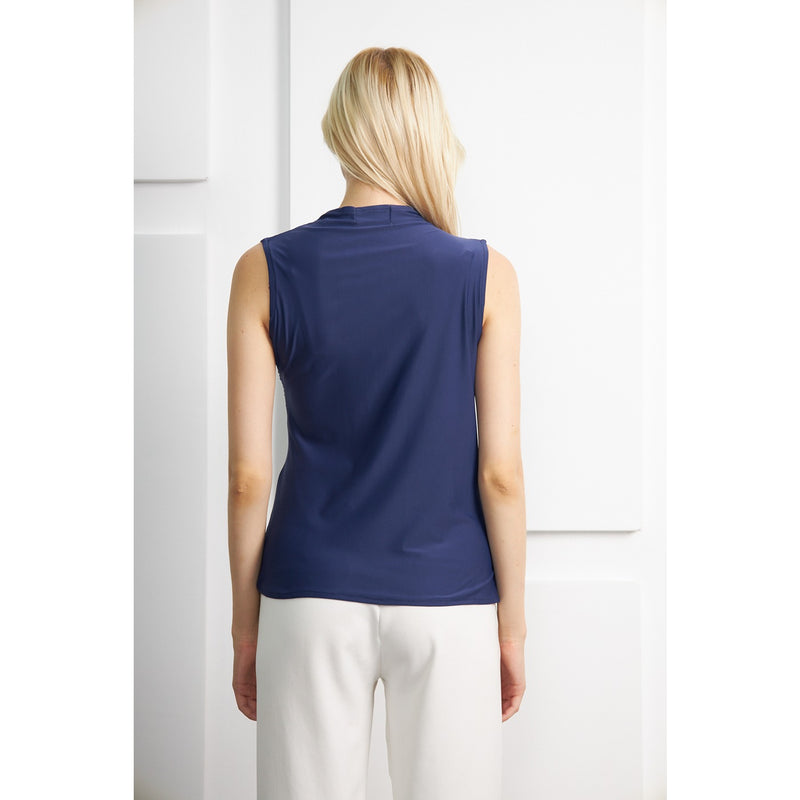 Violet Neck Pleated Top | Montivo Pakistan