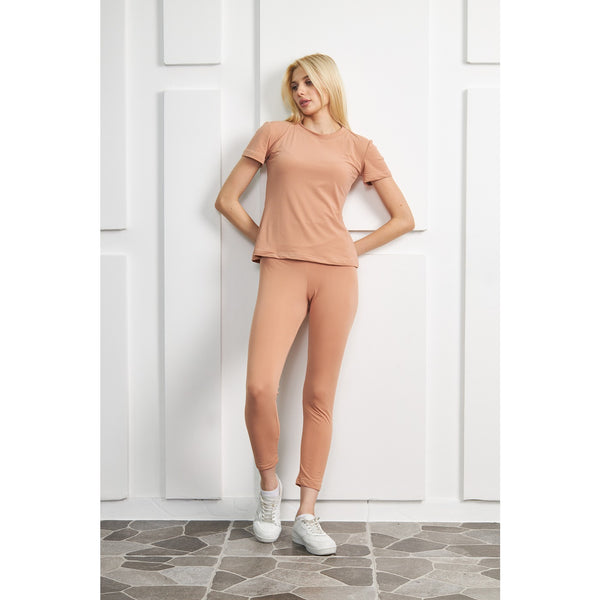Peach Activewear Set | Montivo Pakistan