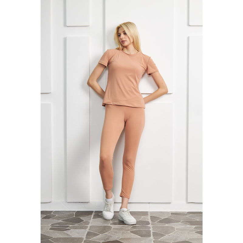 Peach Activewear Set | Montivo Pakistan