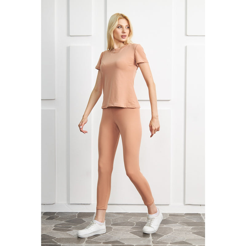 Peach Activewear Set | Montivo Pakistan
