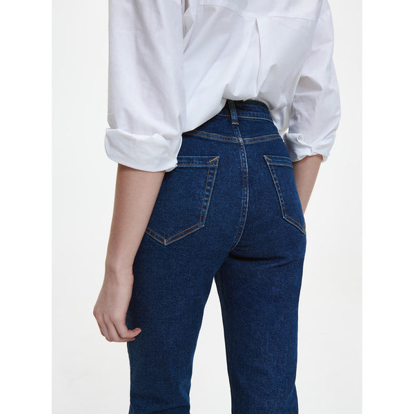 RSVD Straight Mini Flare Split Hem Jeans | Montivo Pakistan