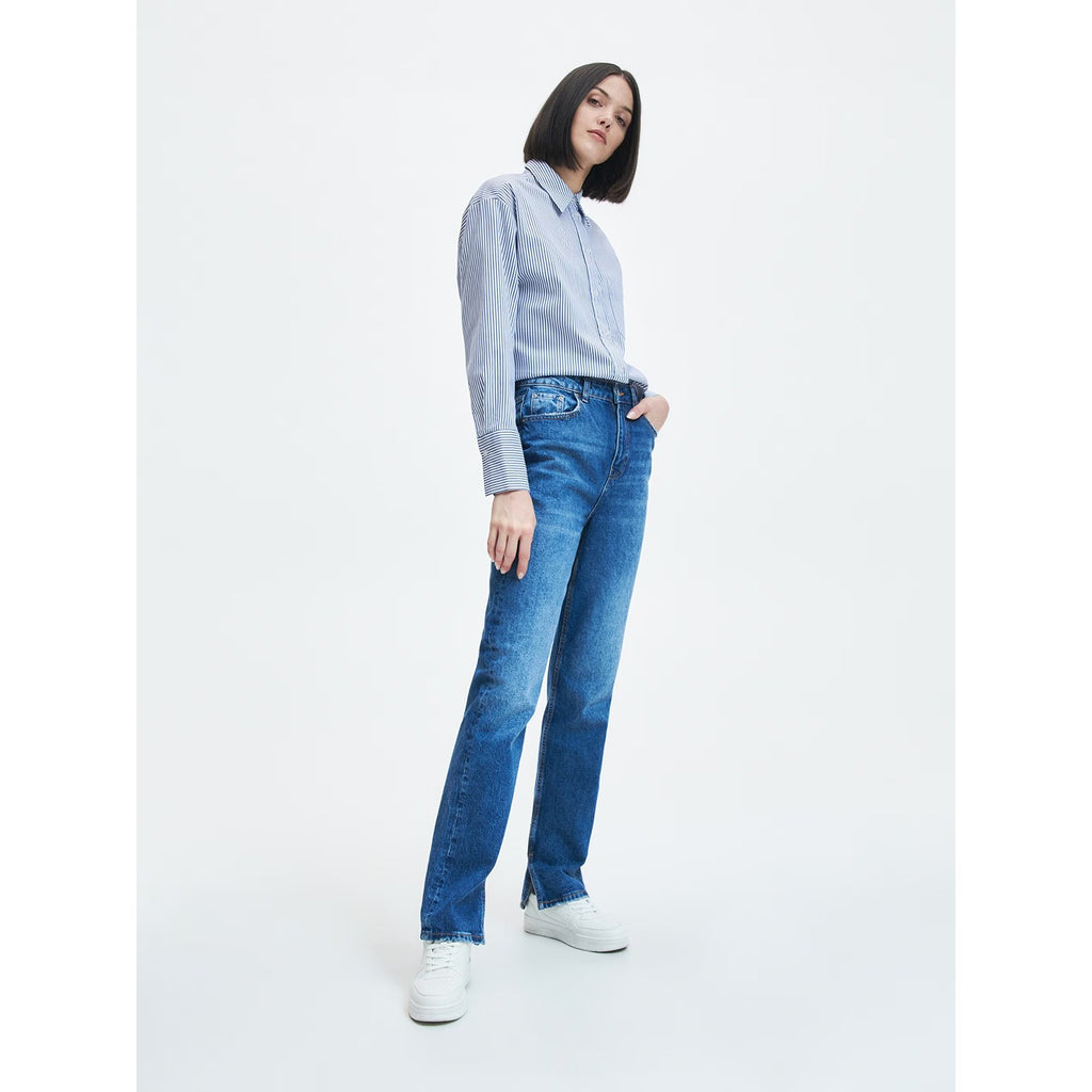 RSVD Straight Split Hem Jeans | Montivo Pakistan