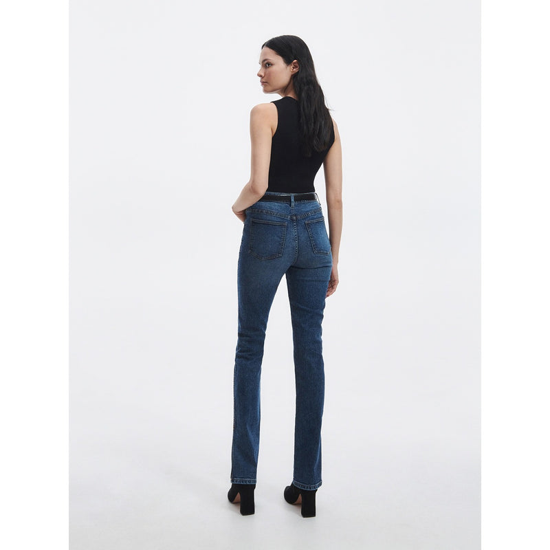 RSVD Slim Mini Flare Split Hem Jeans | Montivo Pakistan